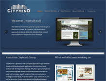 Tablet Screenshot of citymind.com